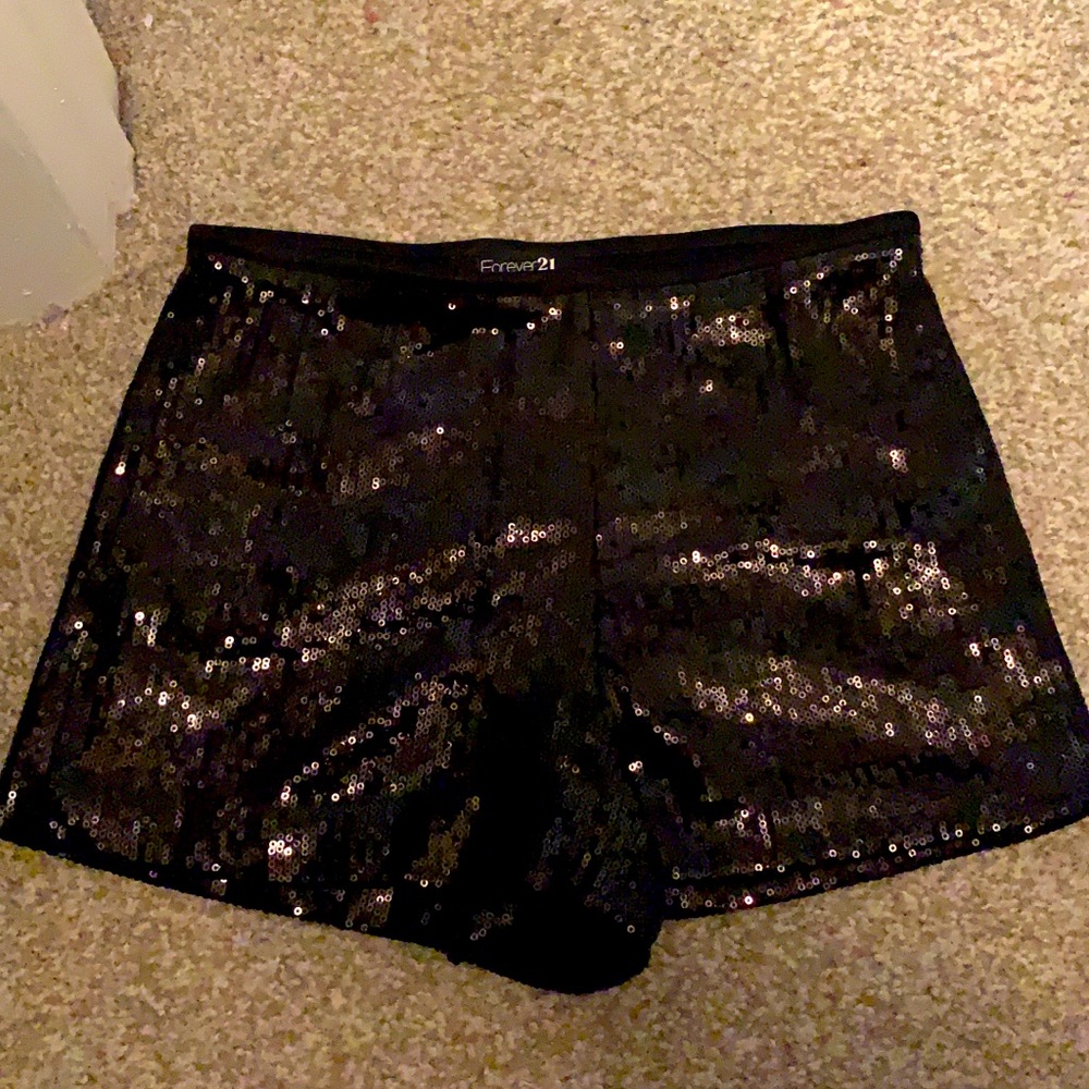 Sequin Shorts